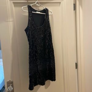 Black sequins dress holidays